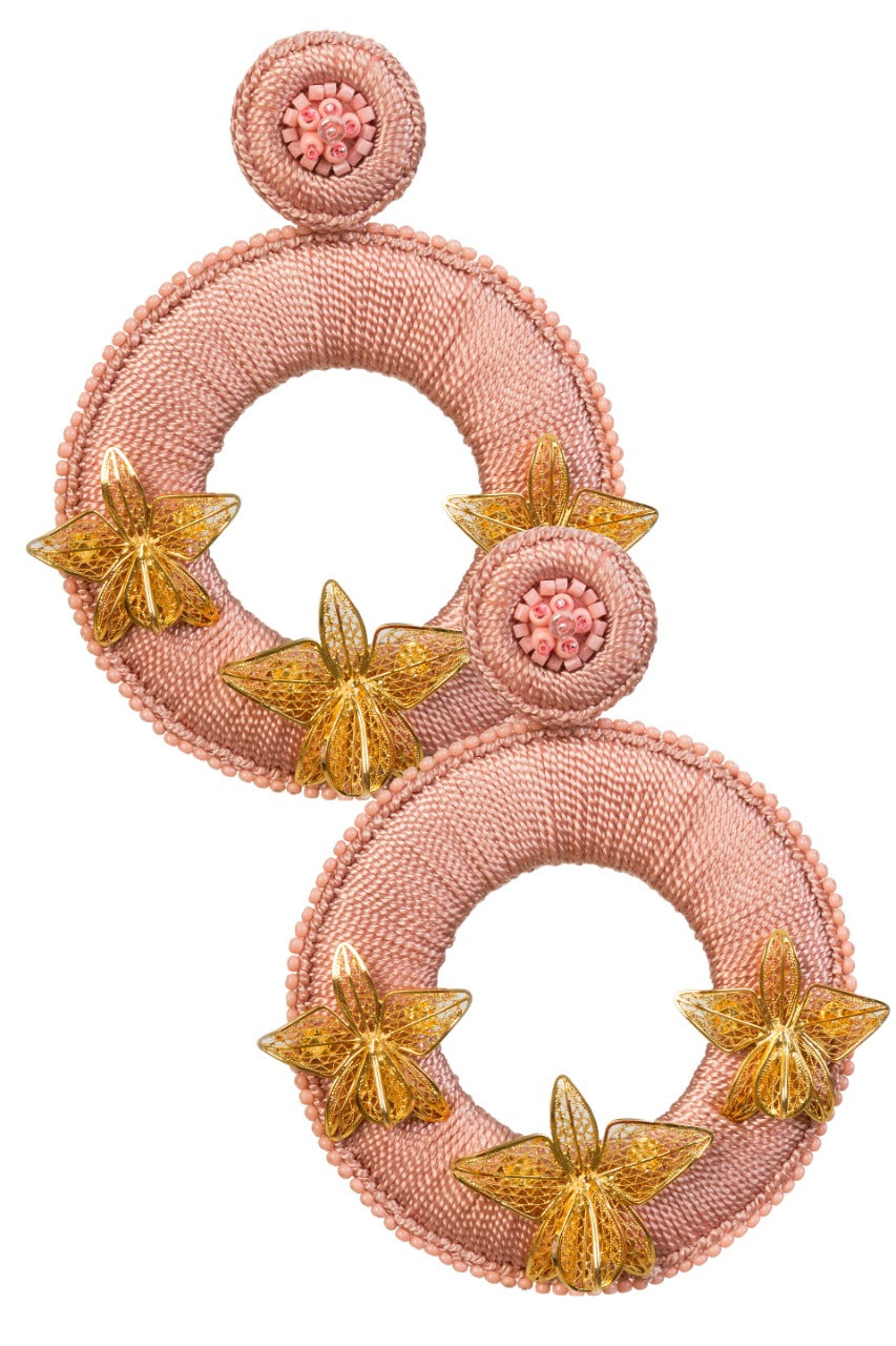 Pink Magdalena Earrings