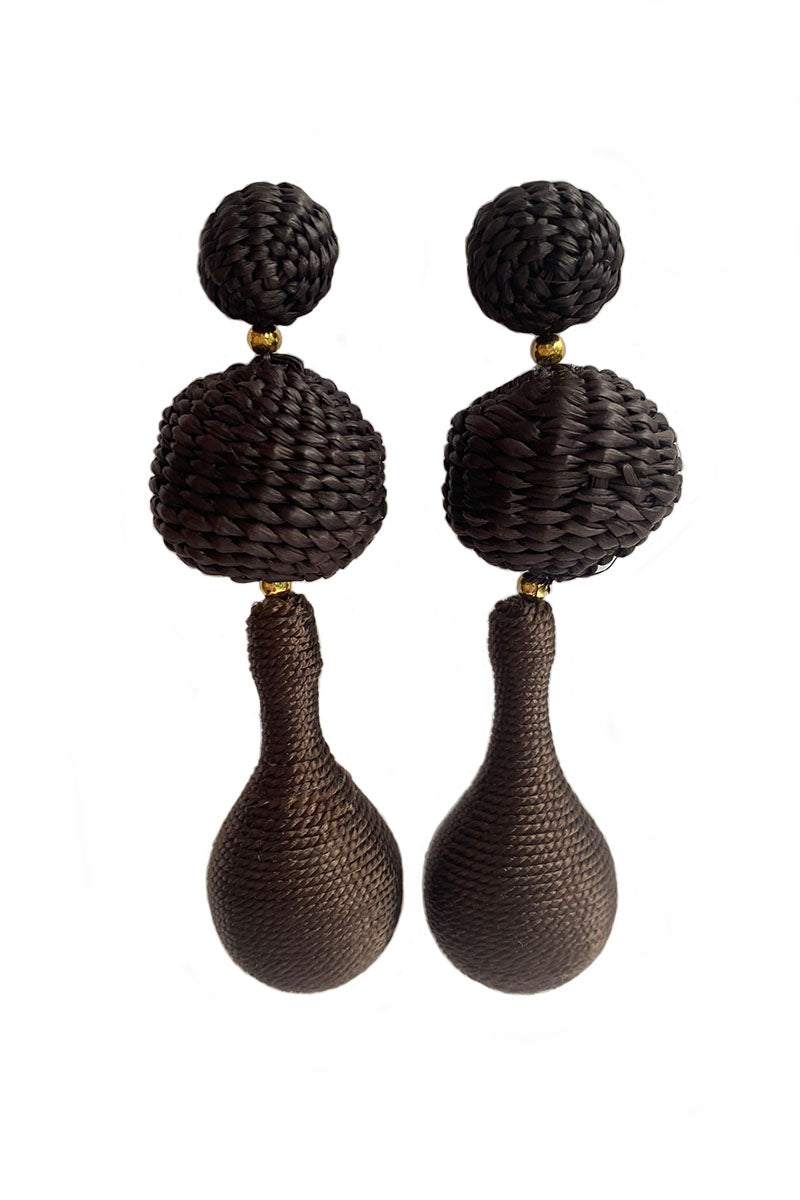 Brown Rita Earrings