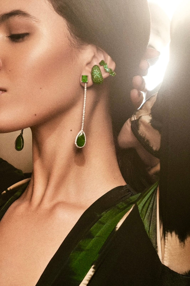 Paloma Emerald Earcuff/Ring