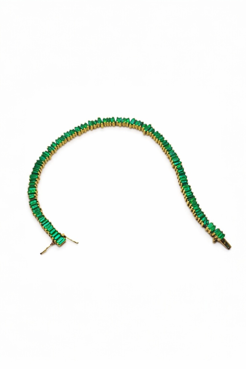 Emerald Crazy Tennis Bracelet