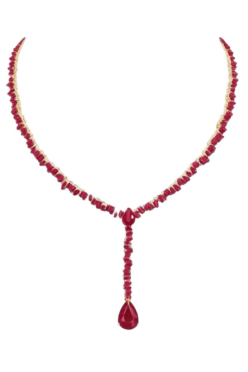 Crazy Lariat Necklace