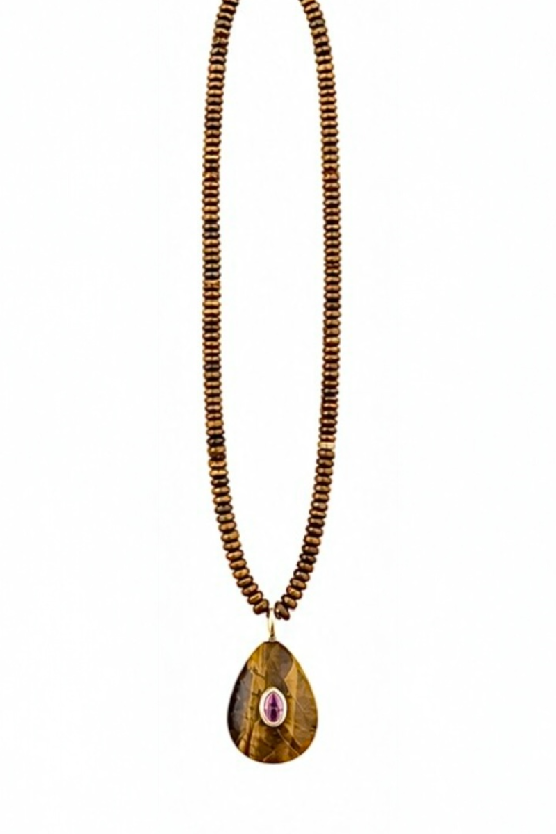 Tiger eye drop Talisman