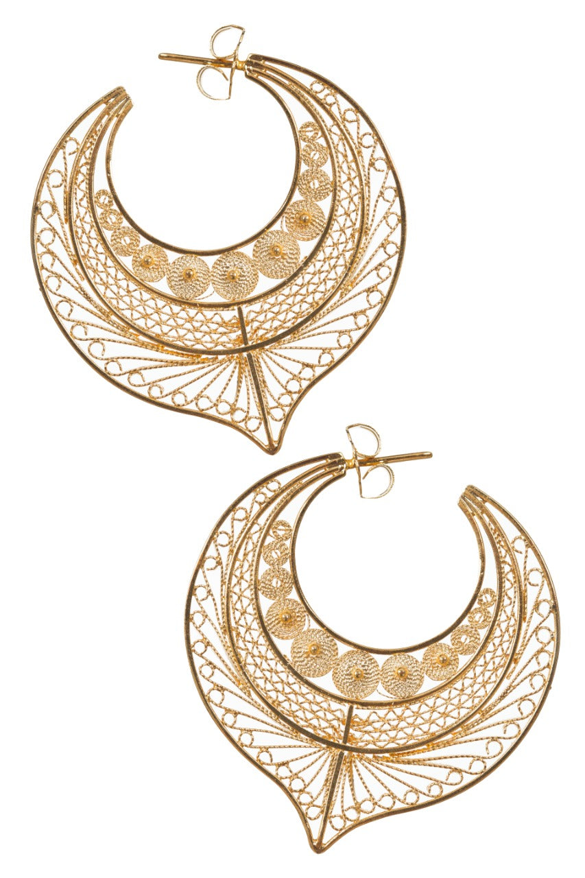 Lotus Earrings