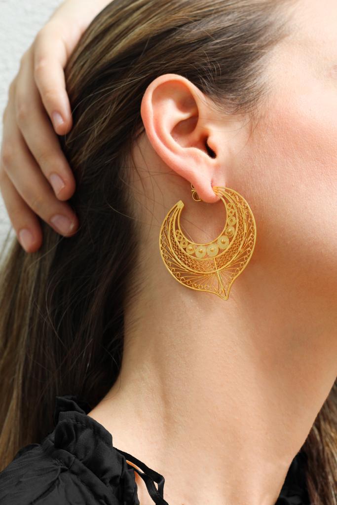 Lotus Earrings