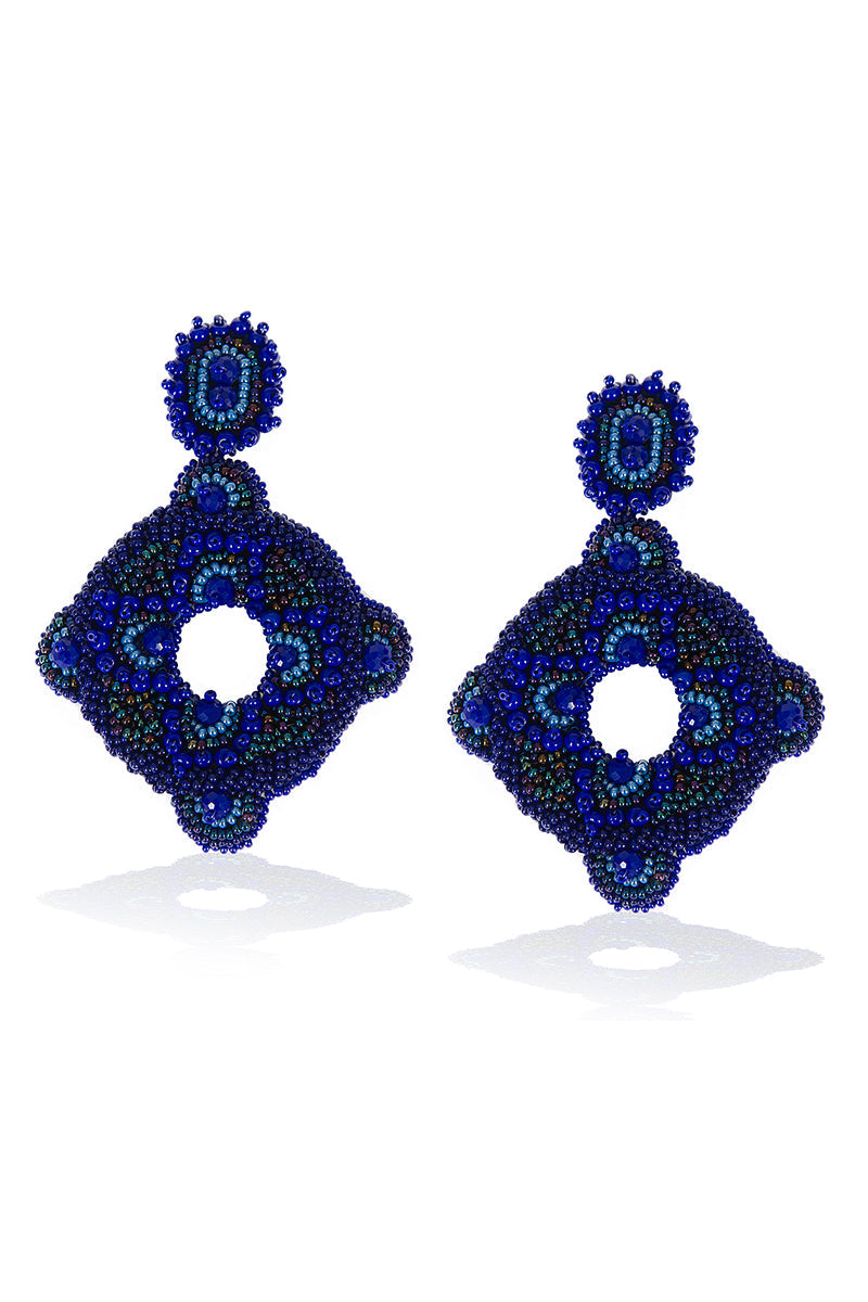Blue Frida Earrings