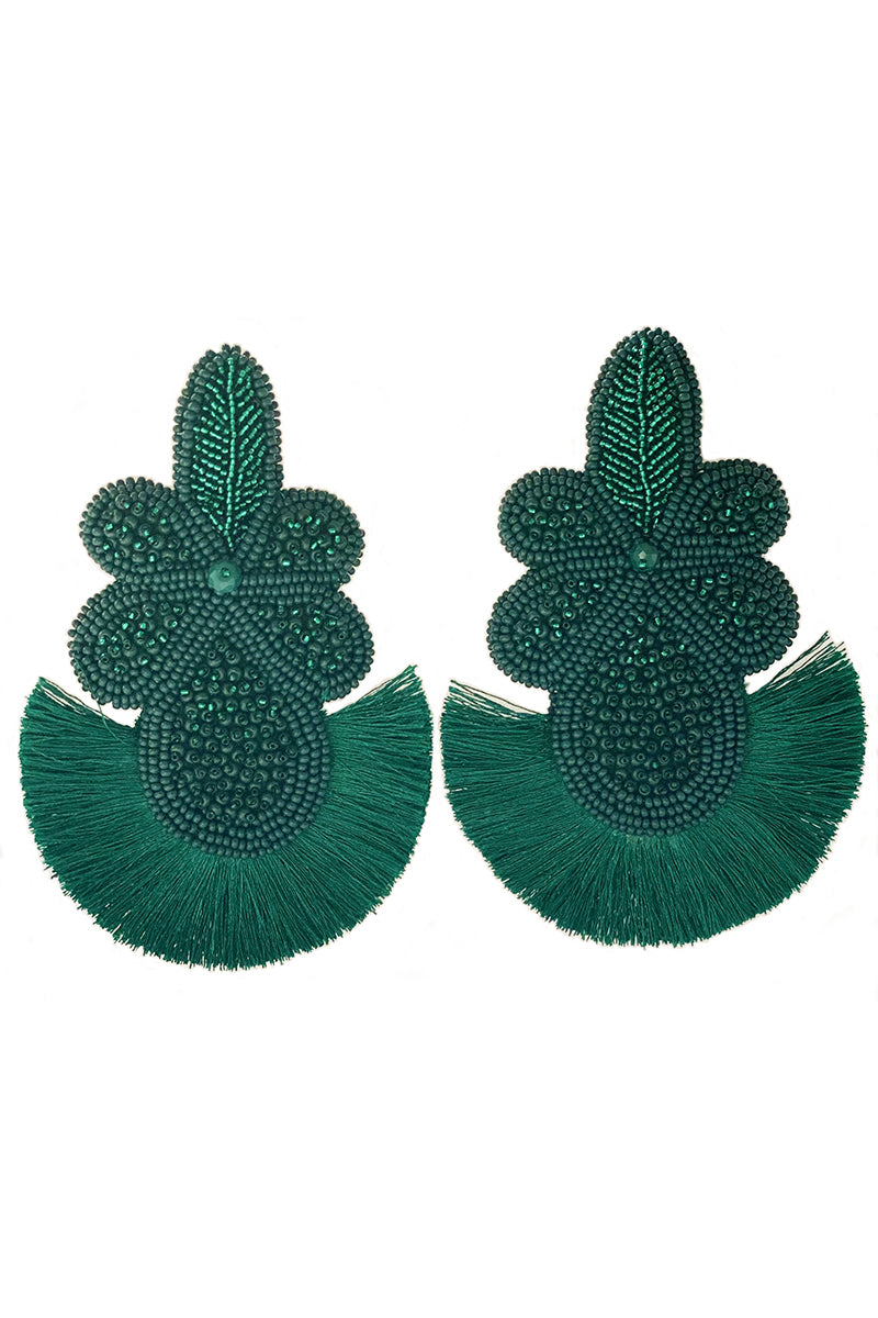 Green Grace Earrings