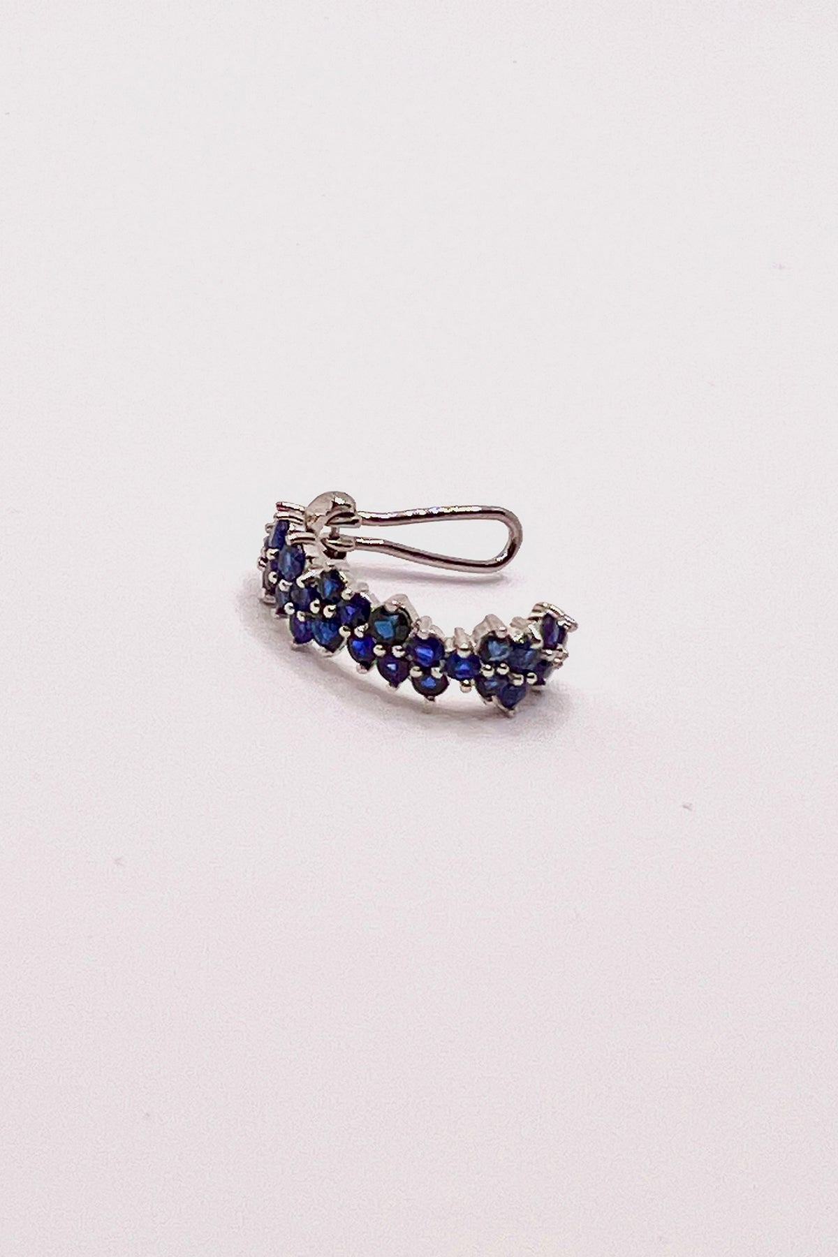 Sapphire Crazy Earcuff