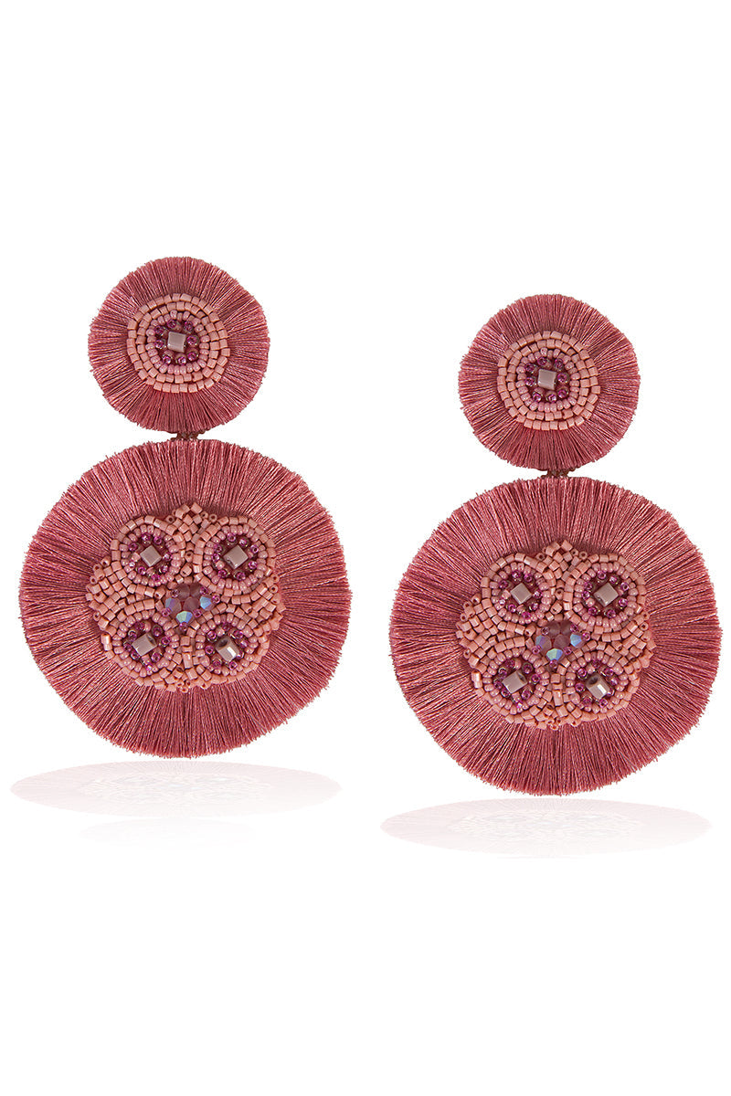 Pale Pink Marylin Earrings