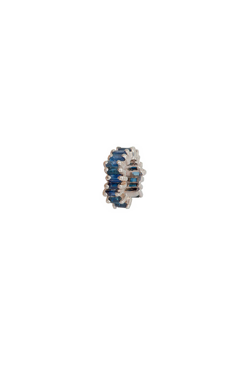 Sapphire Crazy Earcuff